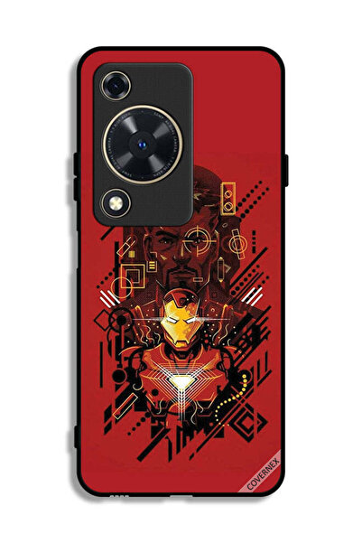 Covernex غطاء حماية لهاتف هواوي إنجوي 70 برسومات الرجل الحديدي