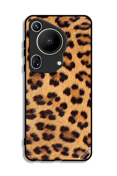 Covernex غطاء حماية فائق لهاتف هواوي بيورا 70 بنقشة جلد النمر