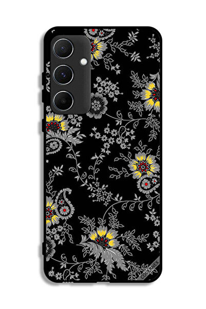 Covernex غطاء حماية لهاتف سامسونج جالاكسي A55 5G بخلفية زهور فنية