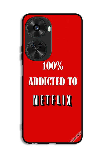 Covernex غطاء حماية لهاتف هواوي نوفا 12 SE، مدمن على نتفليكس بنسبة 100%