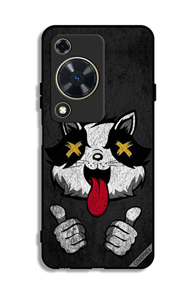 Covernex غطاء حماية لهاتف هواوي إنجوي 70 بتصميم قطة مارشميلو