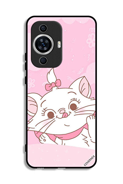 Covernex غطاء حماية لهاتف هواوي نوفا 12 لايت بتصميم قطة