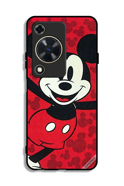 Covernex غطاء حماية لهاتف هواوي نوفا Y72 بتصميم ميكي ماوس سعيد