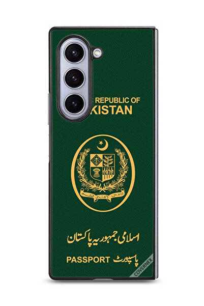 Covernex غطاء حماية لهاتف سامسونج جالاكسي زد فولد 6 بنمط جواز سفر باكستاني