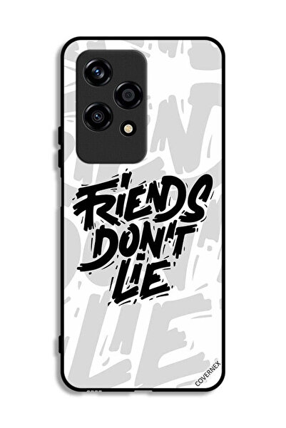 Covernex غطاء حماية لهاتف Honor 200 Lite 5G بطبعة "أصدقاء الخط لا يكذبون"