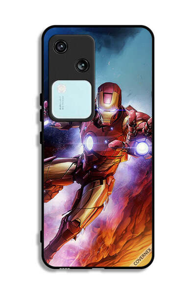 Covernex غطاء حماية لهاتف Vivo S18 5G بتصميم الرجل الحديدي