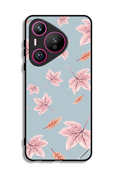 Covernex غطاء حماية لهاتف هواوي بيورا 70 بنقشة أوراق الخريف
