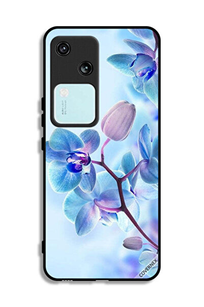 Covernex غطاء حماية لهاتف Vivo V30 5G بنقشة زهور الأوركيد