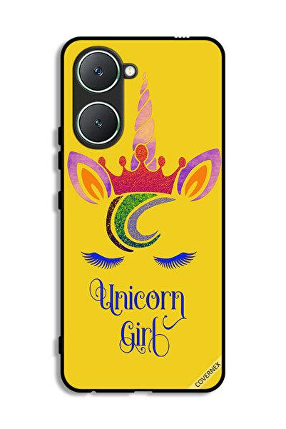 Covernex Vivo Y03 4G Protective Case Cover Unicorn Girl Art