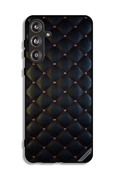 Covernex غطاء حماية لهاتف سامسونج جالاكسي F55 5G بنقشة دبابيس على القماش