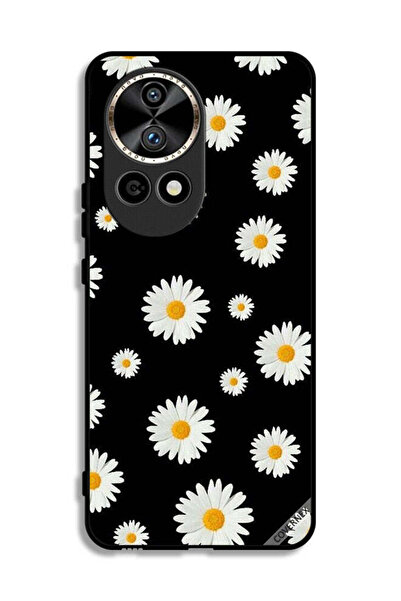 Covernex غطاء حماية لهاتف هواوي نوفا 12 ألترا 5G بنقشة زهور الشمس الصغيرة