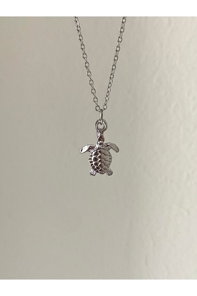 Fiamoss Minimal Kaplumbağa Kolye