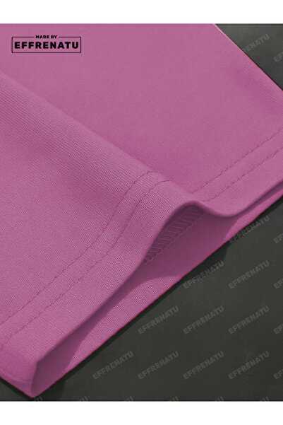 EFFRENATU ملابس عصرية طقم تي شيرت وشورت مطبوع بألوان مختلفة وأحجام كبيرة