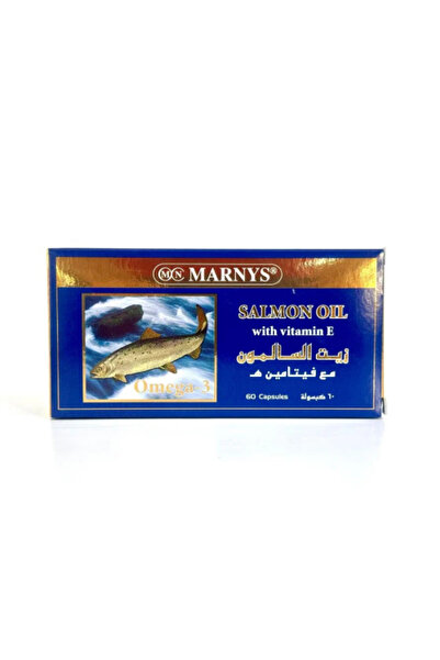 MARNEY Marnys Salmon Oil with Vitamin E 60 Capsules