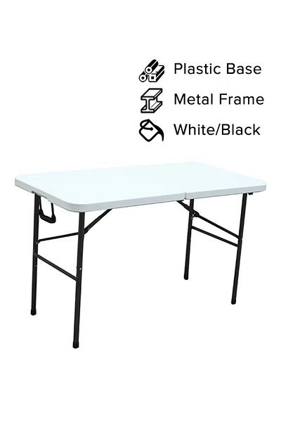 rexa Foldable Buffet Table 122x75x60centimeter