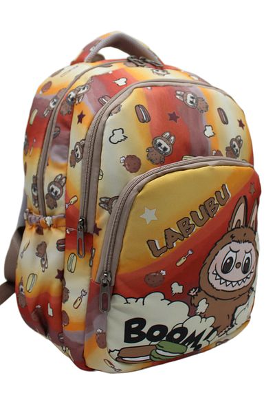 Bevitton Labubu Character Patterned Pen Holder Nutrition Boy's Primary School Bag Set First School Bag