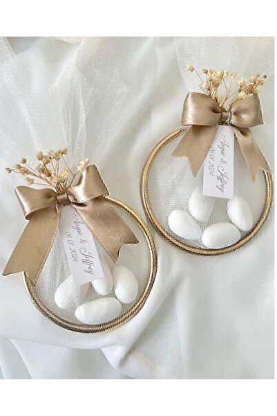 ŞEKERCİMM 25 adet halka süslemesi nikah şekeri, bebek şekeri kına nişan söz h...