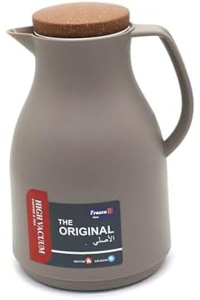 Generic Thermos Fraska Olivia Original for Tea and Coffee - 1 Liter White