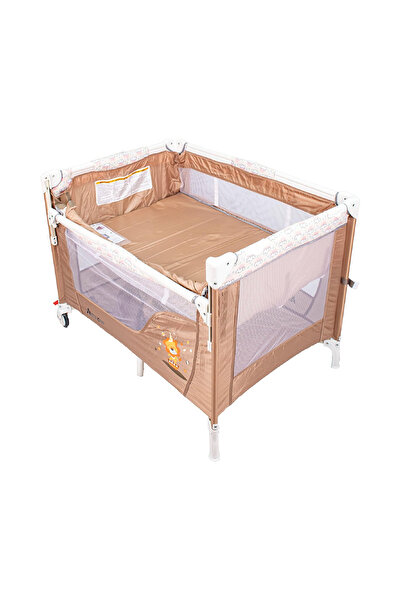 rexa سرير سفر أملا للأطفال - حل نوم محمول بقاعدة مبطنة وتصميم مرح