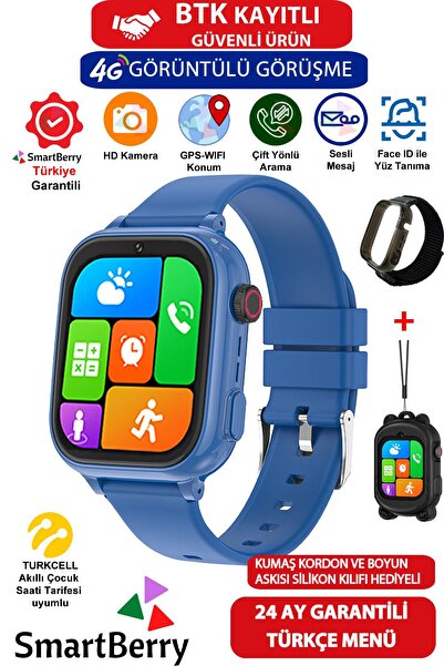 Saatistan Görüntülü, GPS, Wi-Fi, Net, Gizli Dinleme, Çocuk Takip Saati, Sim K...