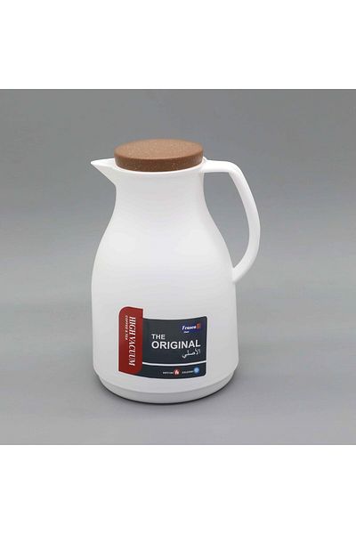 Generic Thermos Farsca Olivia Original for Tea and Coffee 1 Liter - White