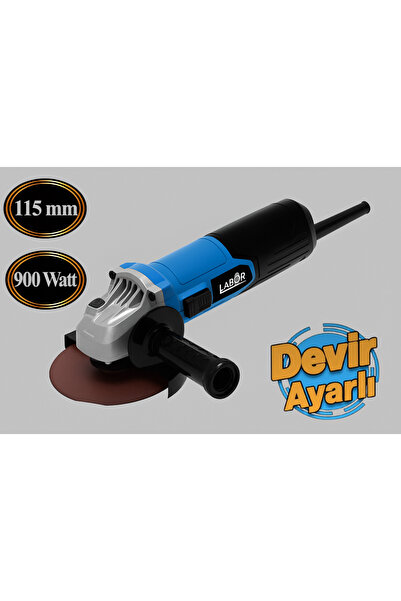 LABOR 66224-D Devir Ayarlı Ayarlı Avuç Taşlama Makinası 115 mm 900 Watt