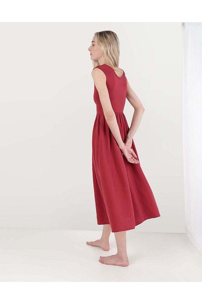 AMERICAN EAGLE Aerie Cap Sleeve Midi Dress