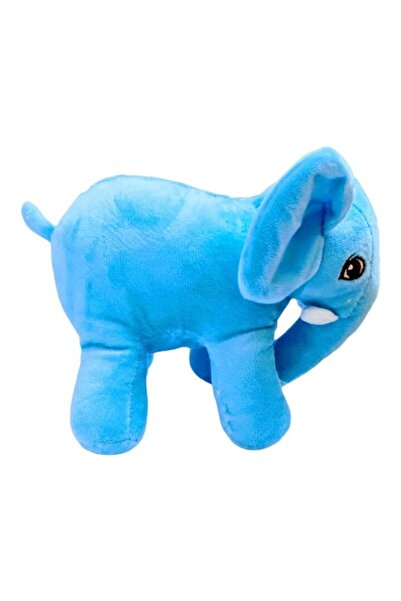 OEM Jucarie de plus, elefant bleu, 17 cm