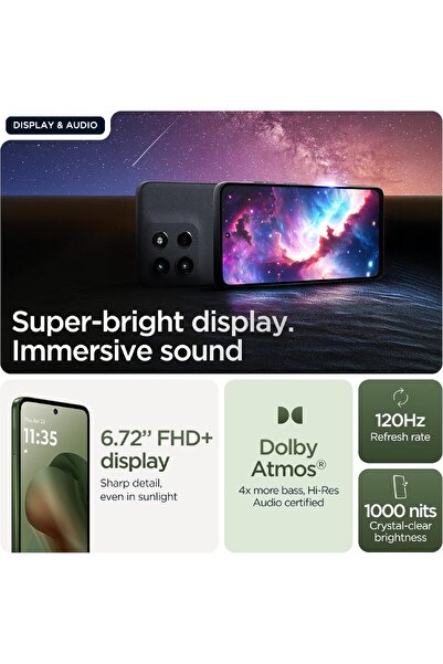 Motorola MOTO G56 5G, 12+12GB RAM Boost, 256 GB ROM, MTK Dimensity 7060, 6.7" FHD+ Display 120Hz, An