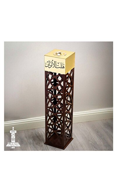 Story of candle مبخرة و مدخنه الاستقبال المزخرفه تحمل عبارة "هلت الأنوار" بال...