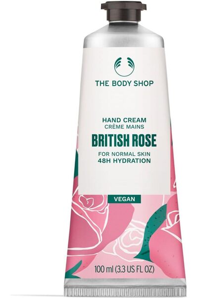 THE BODY SHOP كريم اليدين الناعم برائحة بتلات الورد البريطاني 100 مل