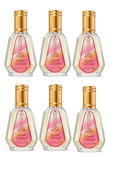 Al Rehab perfumes Sabaya Natural Eau De Parfum 50ml (Pack of 6)