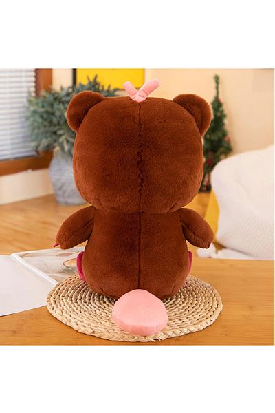NB market Brown Mole Plush Toy, New Generation Soft 35cm Cute Mole Sleeping Companion