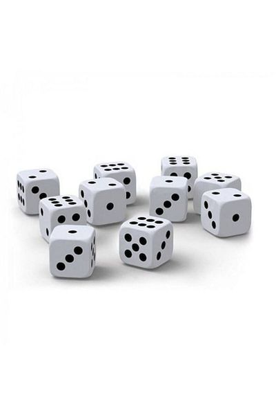 OEM Set 100 dice, side 10 mm