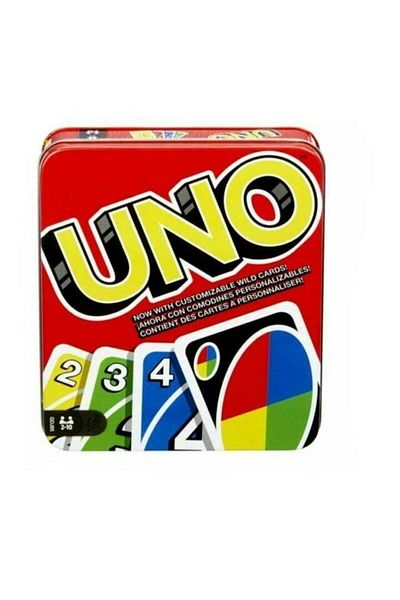 OEM UNO Classic Card Game - Special Edition in Metal Box
