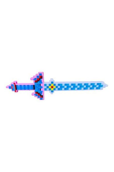OEM Sabie de jucărie pentru copii, model cu lumini și sunete, roz, 57 cm