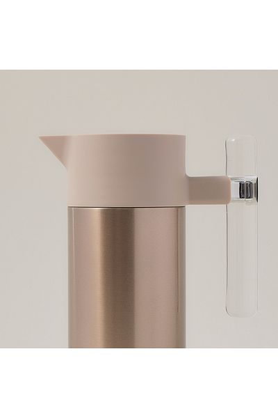 Generic Steel Vacuum Flask 1.2L Arab Graph Champane