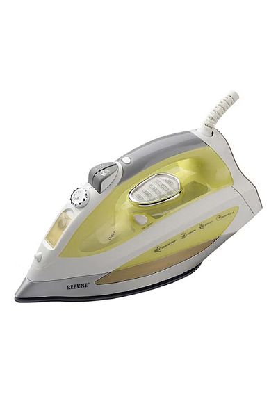 rebune Ribon Steam Iron 2400W 2400W RE-3-035 White/Grey/Yellow