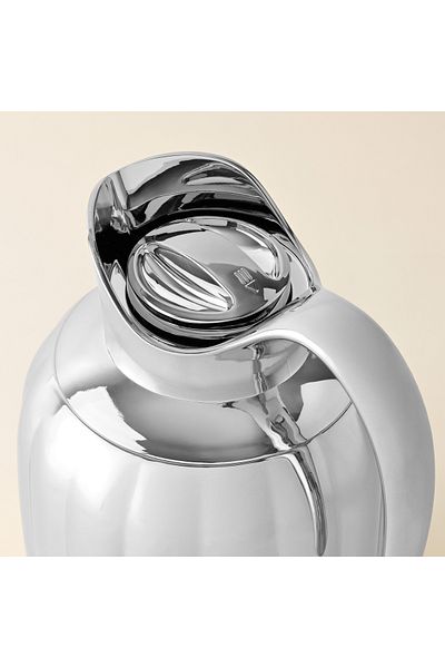 Dallaty pumpk steel vacuum flask chrome 1L
