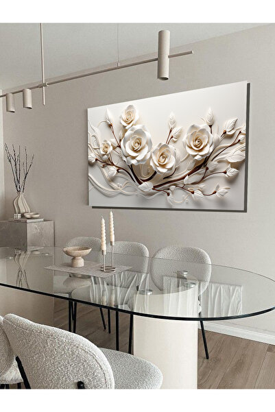 ESLEM Gül Modern KANVAS KANVAS TABLO
