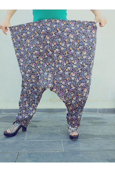 hoaryage Viscose Fabric Floral Patterned Pocketed Shalwar 100% Cotton Size 38 to 100 kg