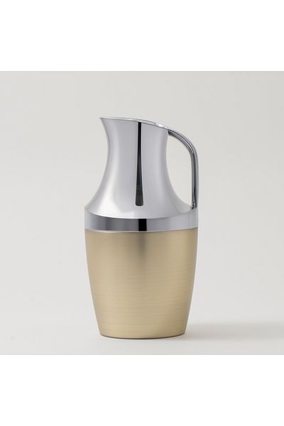 Dallaty 1L stainless steel vacuum flask in gold