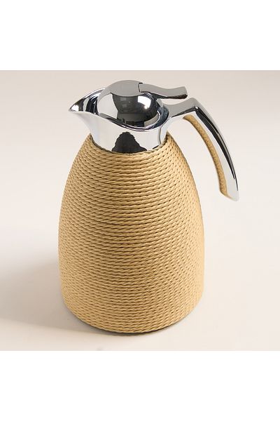 Dallaty vacuum flask beige rope 1L