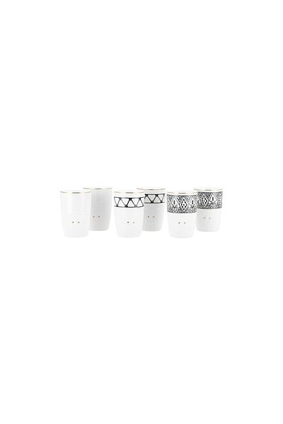Generic 6 Pcs Morrocan Tea Cup Set