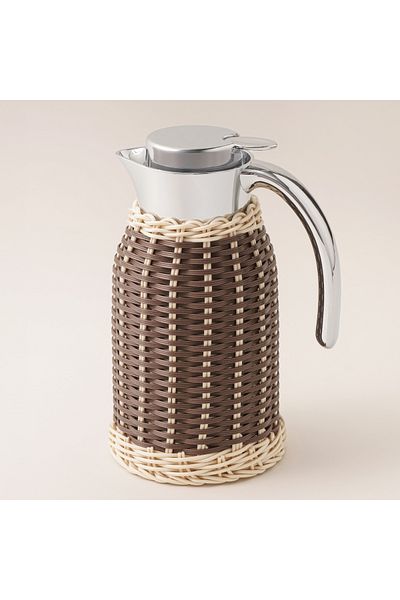 Dallaty stainless steel vacuum flask 1.2L, brown