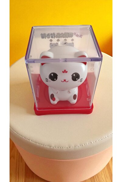 FAMEMUS ACCESSORY Kafa Sallayan Sevimli Kedi modeli (5CM ) BOYUTU