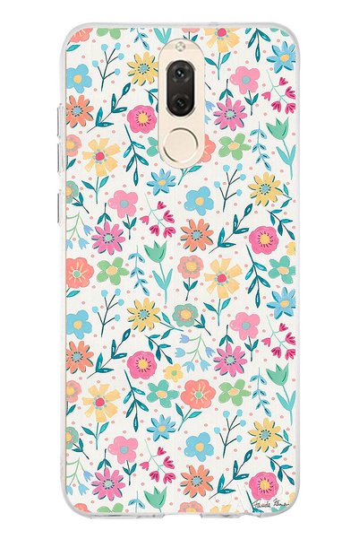 TechTree حافظة سيليكون شفافة متوافقة مع هاتف Huawei Mate 10 Lite