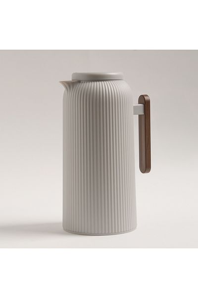 Dallaty plastic grey vacuum flask 1L