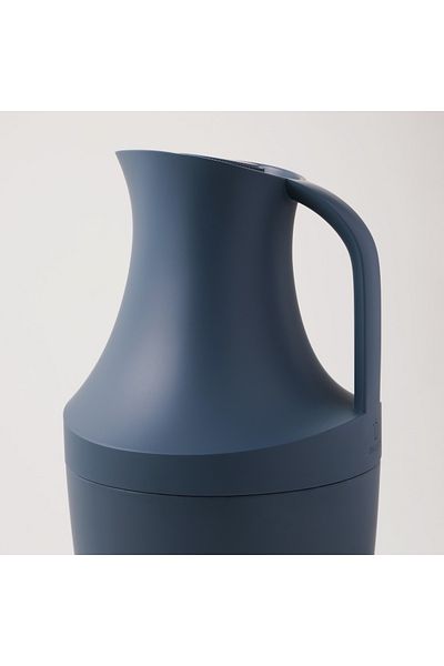 Dallaty steel vacuum flask 1L, blue