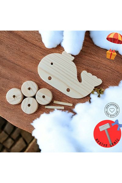 websunday DIY Wooden Toy Training Kit